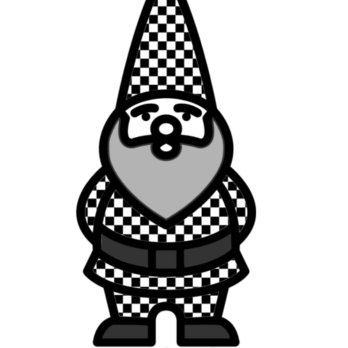 Evil Goth Gnome